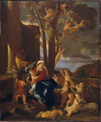 Die Rast auf der Flucht nach Ägypten, ca. 1627
