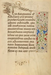 Geschmückte Textseite