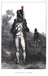 Napoleonische Kriege, französische Armee, Fußjäger der Kaiserlichen Garde in Galauniform, 1845