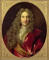 Porträt von Edme Boursault