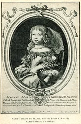 Cabanès, Erziehung der Prinzen007 Marie-Thérèse von Frankreich als Kind