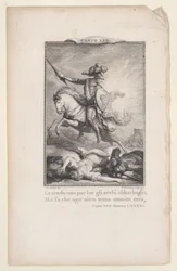 Canto 22, Strophe 86, aus Orlando Furioso
