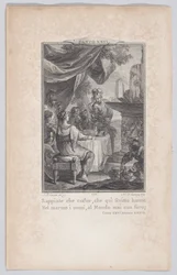 Canto 26, Strophe 39, aus Orlando Furioso, 1774