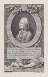 Porträt von Louis Elisabeth de La Vergne, Comte de Tressan