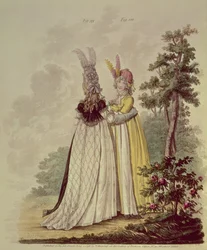 Spazierkleider aus N. Heideloffs 