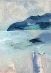 Serene Küstenblau