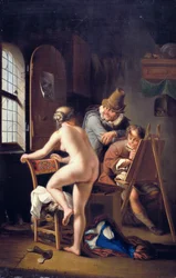Der Maler und sein Modell