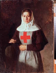 Eine Krankenschwester