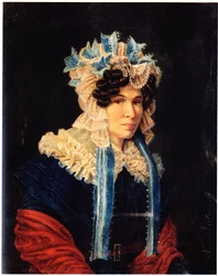 Porträt von Lyubov Ivanovna Stepovaya, 1783-1858