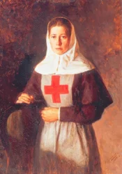 Eine Krankenschwester