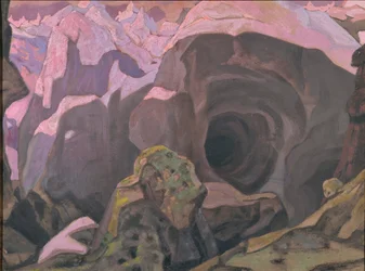 Rondane. Bühnenbild für das Theaterstück Peer Gynt von H. Ibsen, 1911