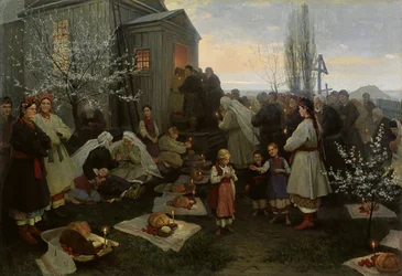 Ostermatins in der Ukraine