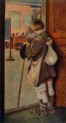 Vor den Schultüren