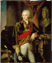 Porträt des Grafen Alexander Dmitriev Mamonov.