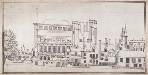 Whitehall mit dem Holbein-Tor und Inigo Jones