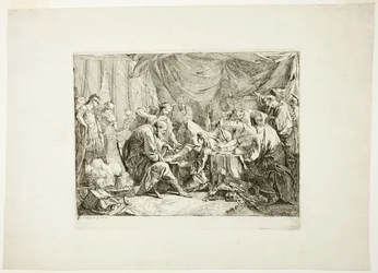 Antiochus, nach seinem Tod, diktierte sein Testament