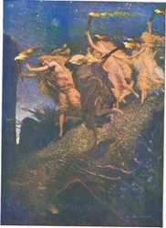 Erste Walpurgisnacht: "Durch die Dunkelheit führen und folgen, hinein und hinaus aus jedem felsigen Hohlraum"