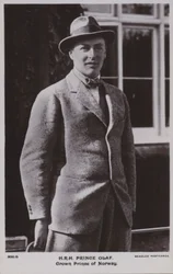 Prinz Olaf, Kronprinz von Norwegen, später König Olav V.