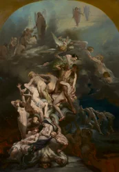 Himmel und Hölle, ca. 1850
