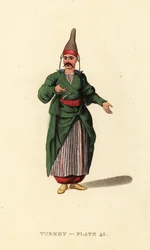 Kostüm des Konditors des Sultanspalastes