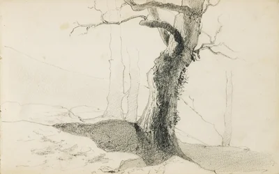Zeichnung aus einem Album mit dem Titel "Das Baskenland", 1862-63