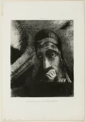 Gesicht des Mysteriums (In meinem Traum sah ich am Himmel ein GESICHT DES MYSTERIUMS), Platte 1 aus Hommage an Goya