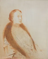 Porträt von A.M.L. Bonger-van der Linden