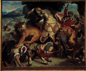 Die Löwenjagd