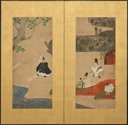 Eine Shinto-Zeremonie