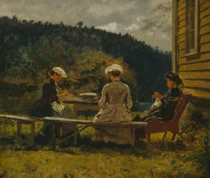 Mutter und Cousinen