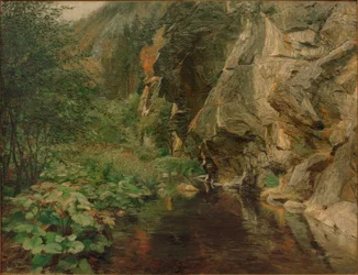Felsschlucht