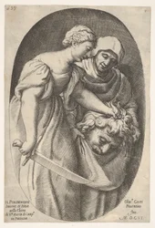 Judith mit dem Kopf von Holofernes in ihrer linken Hand und einem Schwert in ihrer rechten Hand, 1606