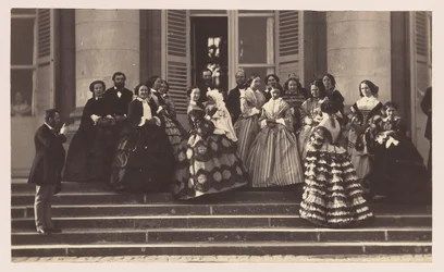 Compiègne, Präsentation des Prinzen Imperial, 1856