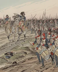 Napoleon Bonaparte, Soldaten! Denkt daran, dass ich es gewohnt bin, auf Schlachtfeldern zu schlafen