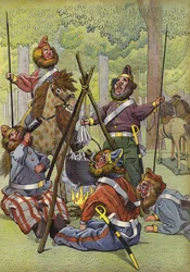 Die Kosaken in Paris 1814