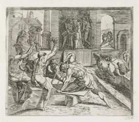 Salomo baut den Tempel in Jerusalem