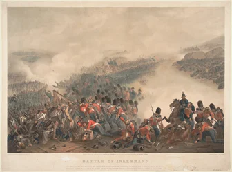 Die Schlacht von Inkerman am 5. November 1854, 1855