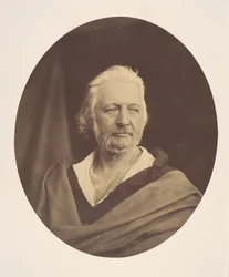 Studie eines Kopfes, 1857