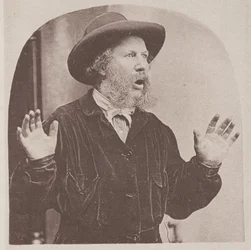 Überraschter Mann