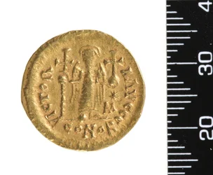 Münze (Rückseite) ca. 534-548