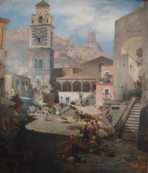 Marktplatz von Amalfi
