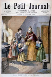 Kinder erhalten Neujahrsgeschenke, 1894