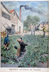 Jagdunfall, 1900