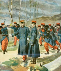 Neue Uniformen der Infanterieoffiziere