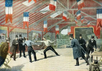 Tod von Jules Hippolyte Percher, 1895