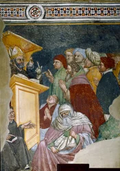Predigt des heiligen Augustinus (Detail)