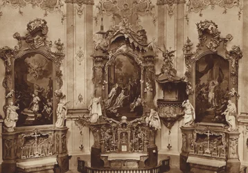 Klosterkirche von Ettal, Seitenaltäre
