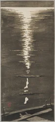 Mondschein auf dem Meer