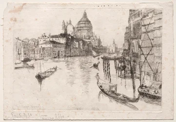 Eingang zum Canal Grande, 1880
