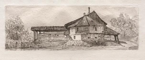 Alte Mühle an der Donau, 1879